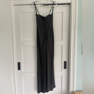 Princess Polly Elegant Black Maxi Dress